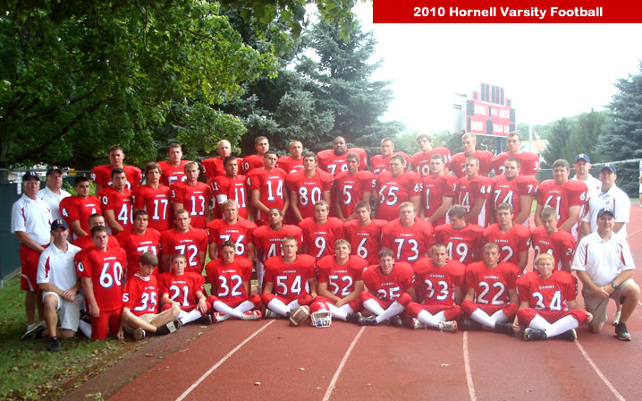 Hornell Varsity Football Team 2009