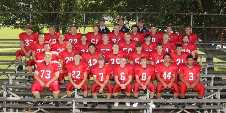 2015 Hornell JV Football Team