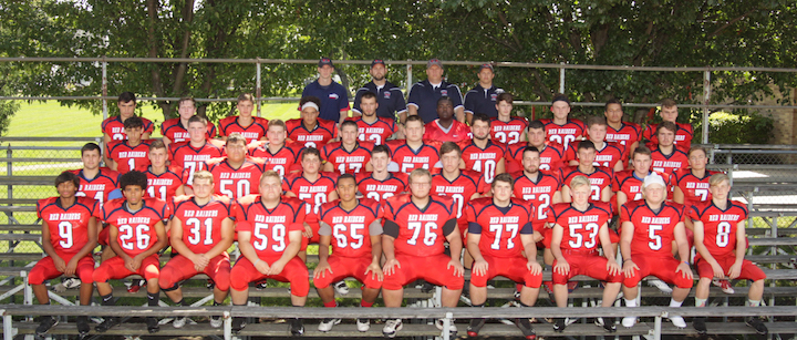 Hornell Varsity Football Team 2015